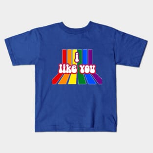 i like you : be bold Kids T-Shirt